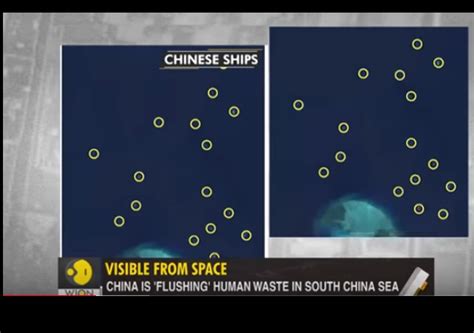 Chinese Ships Dumped so Much Poop in the South China Sea, .